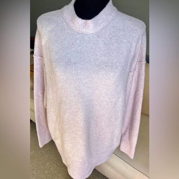 aerie Sweaters - 💜 Aerie Oversized Mock Neck Sweater – Lilac | Size XS (Fits More!)